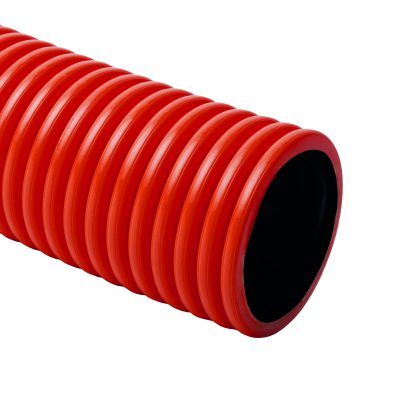 KOPOFLEX® - гибкая двухслойная гофрированная труба (красная)